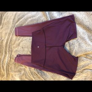 Lululemon wunderunder hi rise luxtreme ombré